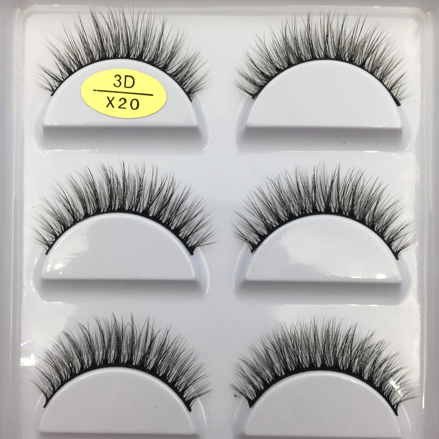 Natural 3D Mink False Eyelashes