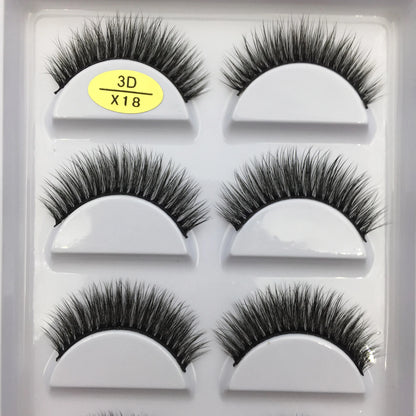 Natural 3D Mink False Eyelashes