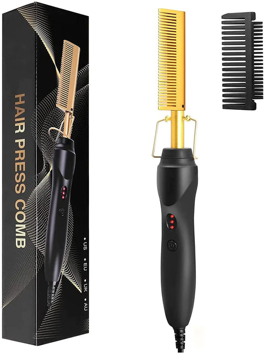 Electric 2 in1 Straightener Comb