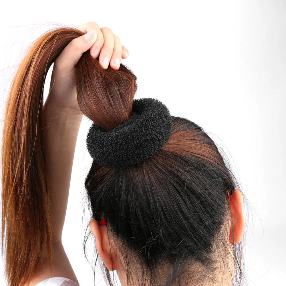 Women Donut Hair Ring Bun