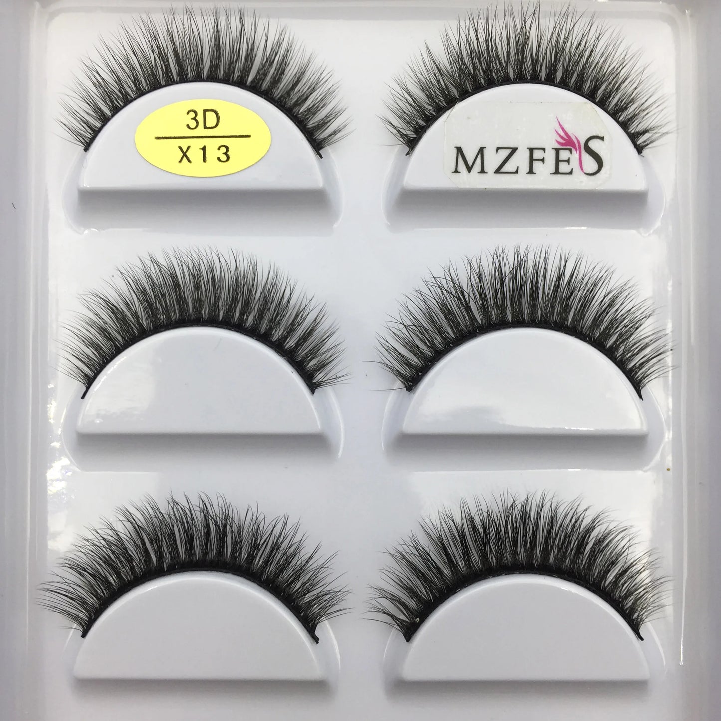 Natural 3D Mink False Eyelashes