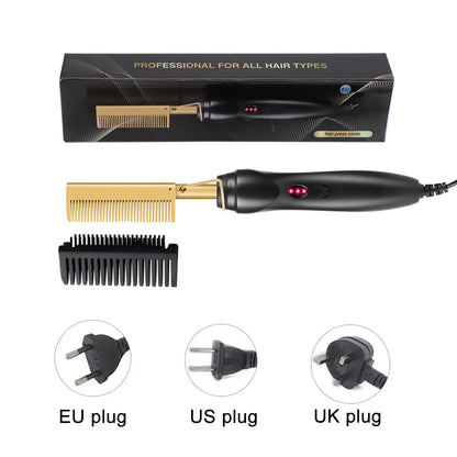 Electric 2 in1 Straightener Comb