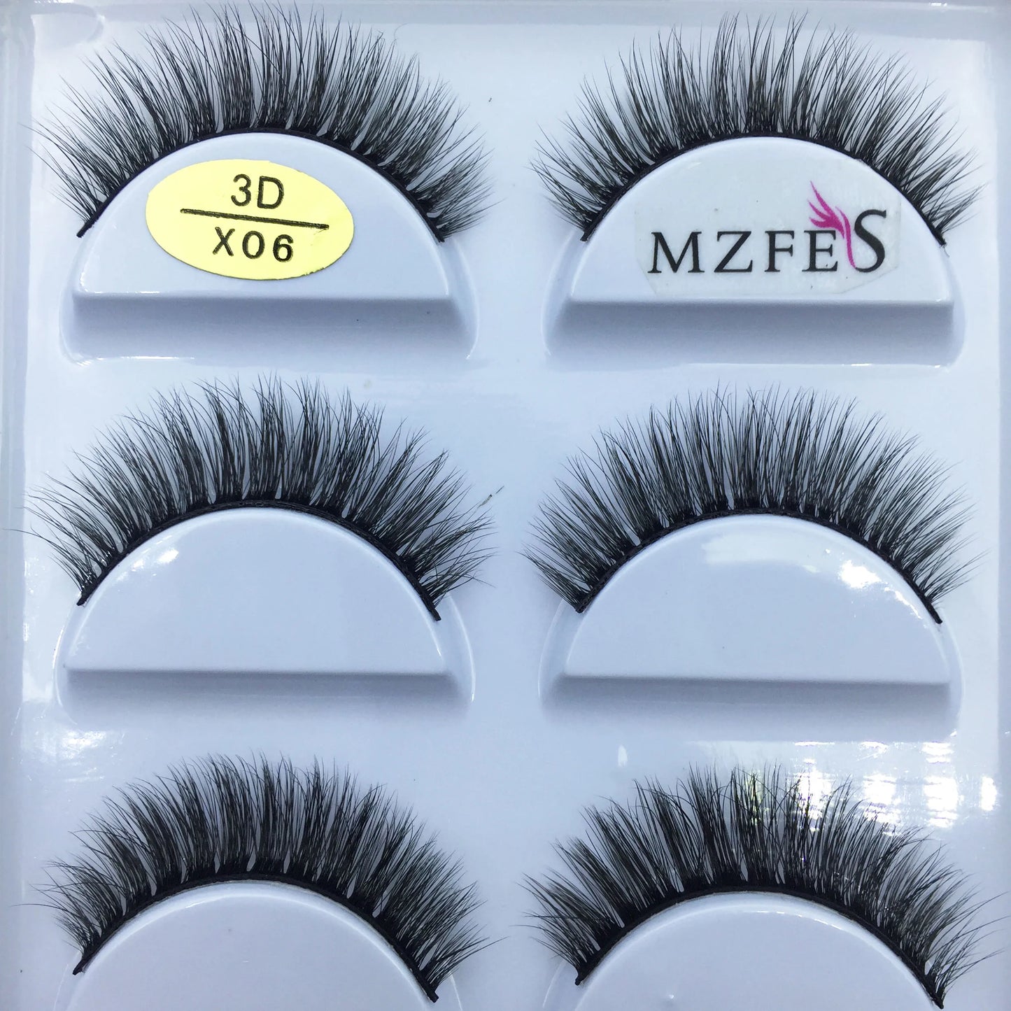 Natural 3D Mink False Eyelashes