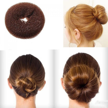 Women Donut Hair Ring Bun