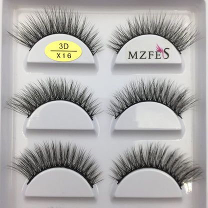 Natural 3D Mink False Eyelashes