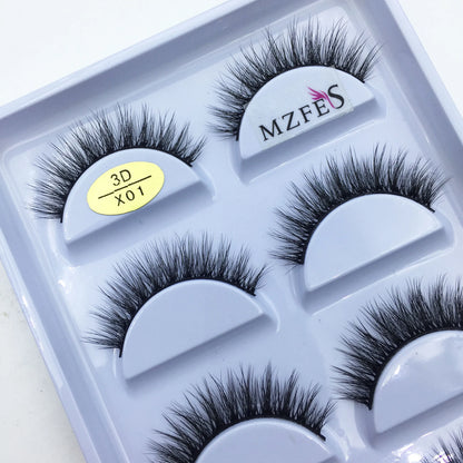 Natural 3D Mink False Eyelashes