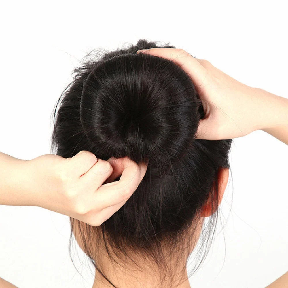 Women Donut Hair Ring Bun