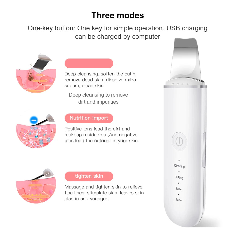 Ultrasonic Skin Scrubber