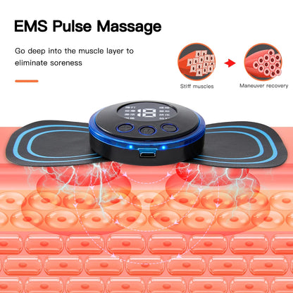 EMS Cervical Vertebra Massage Patch for Muscle Pain Relief