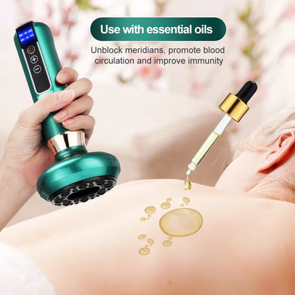 Vacuum Cupping Skin Scraping Massager