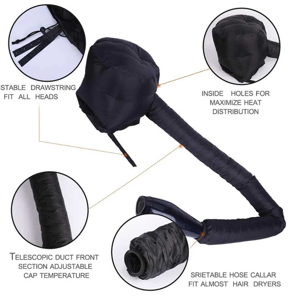 Adjustable Hair Drying Cap