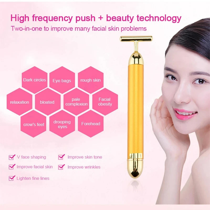 Electric Face-lifting T Beauty Bar