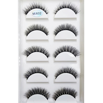 Natural 3D Mink False Eyelashes