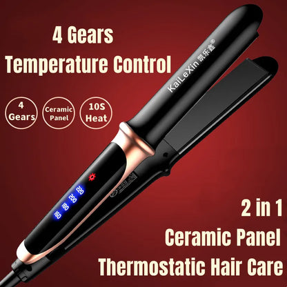 Professional 2in1 Flat Iron Hair