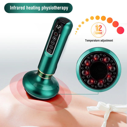 Vacuum Cupping Skin Scraping Massager