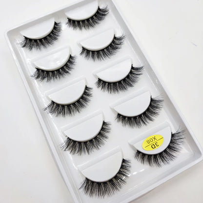 Natural 3D Mink False Eyelashes