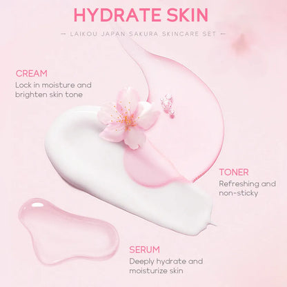 Sakura Face Skincare Set